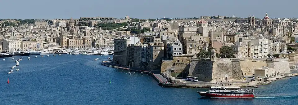 Grand Harbour de La Valette (Malte), qui représente Marseille.