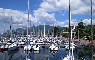Le grand Port d'Aix-les-Bains.