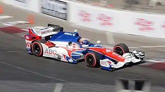 Une monoplace d'IndyCar.