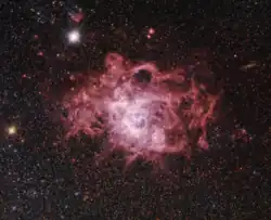 NGC 604 par le télescope spatial Hubble.
