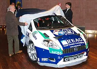 Présentation de la Grande Punto S2000.