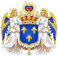 Armoiries utilisée par le secrétariat du Prince.