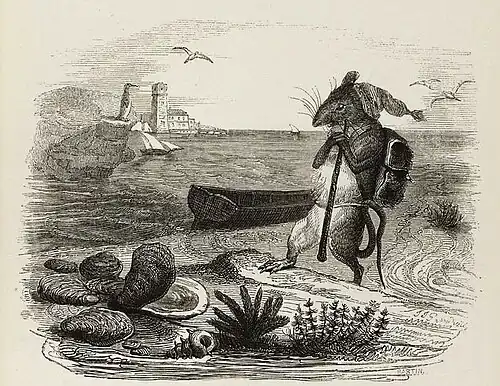 Le Rat et l'Huître.