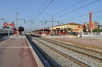 Gare de Granollers Centre.