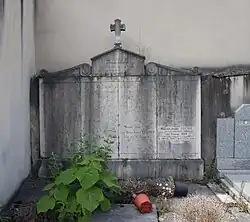 Sépulture Gratier: André Fugier