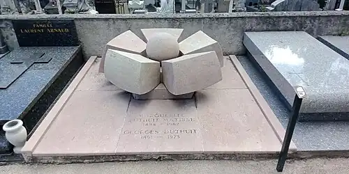 Tombe de Marguerite Duthuit Faure et Georges Duthuit.