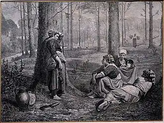 Pause en forêt, Musée d'Art et d'Histoire de Toul.