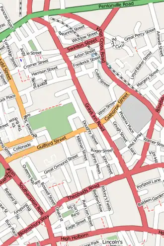 Image illustrative de l’article Gray's Inn Road