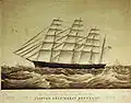 Le Great Republic de 1853, un des clippers