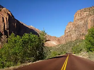 Image illustrative de l’article Zion-Mount Carmel Highway