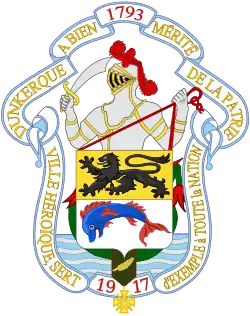 blason de Dunkerque 1917