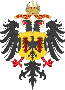 Grandes armes de la Ville libre d'Empire de Besançon.