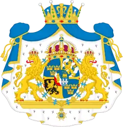 Armoiries de la princesse Victoria de Suède.