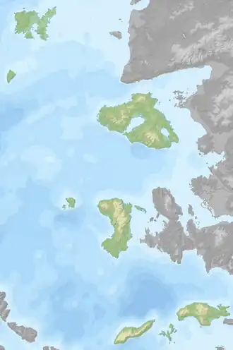 (Voir situation sur carte : Égée-Septentrionale)