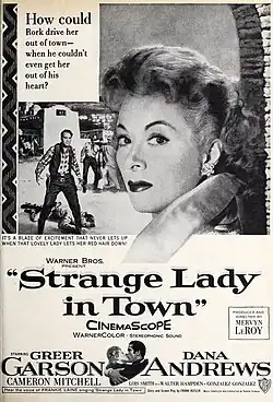 Description de l'image Greer Garson in 'Strange Lady in Town', 1955.jpg.