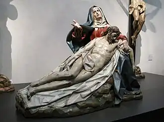 Pietà, La Sexta Angustia, 1616-17, musée national de la Sculpture, Valladolid.