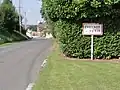Entrée de Fresnoy le Petit.