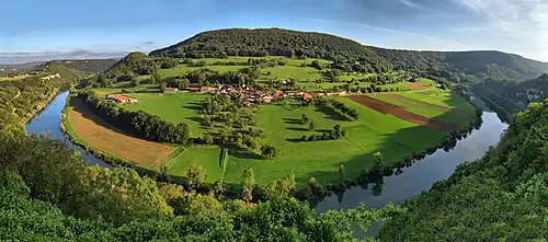 Boucle du Doubs à Esnans.