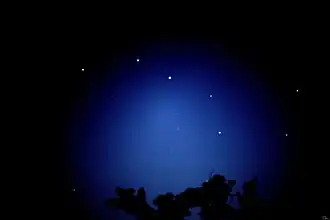 photo du ciel nocturne.