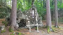 Grotte de Lourdes d'Allinges (Haute-Savoie, France)