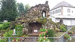 Grotte de Lourdes d'Arzviller (Moselle, France)