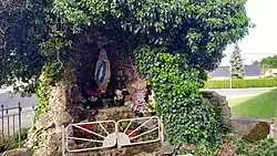 Grotte de Lourdes de Hargarten-aux-Mines (Moselle, France)