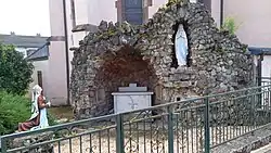 Grotte de Lourdes de Nitting (Moselle, France)