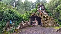 Grotte de Lourdes de Réding (Moselle, France)