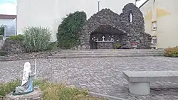 Grotte de Lourdes de Téterchen (Moselle, France)