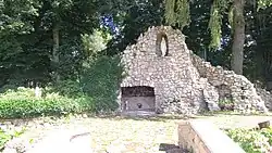 Grotte de Lourdes de Woustviller (Moselle, France)
