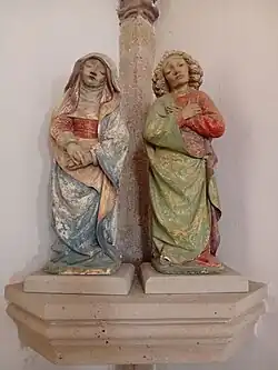 Groupe sculpté, XVe&nbsp;siècle.