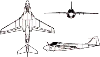vue en plan de l’avion