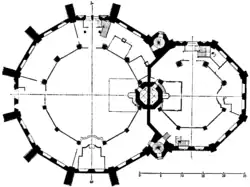 Plan de l'église.
