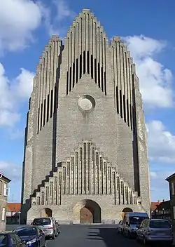 Église de Grundtvig à Copenhague.