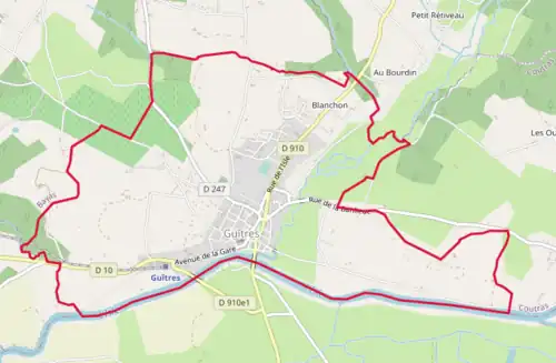 Carte OpenStreetMap.