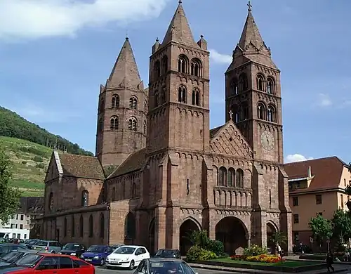 Église Saint-Léger de Guebwiller (Haut-Rhin).