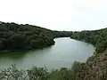Lac de Rophémel, à Guenroc.