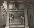 Escalier central  bâtiment Ipiranga de l'université de São Paulo, 1890.