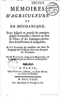Ouvrage de Guillaume Barthès de Marmorières.