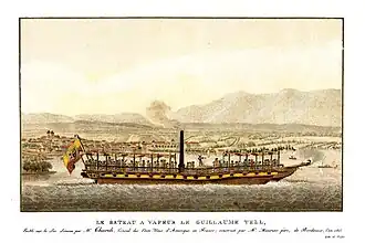 illustration de Guillaume Tell (bateau, 1823)