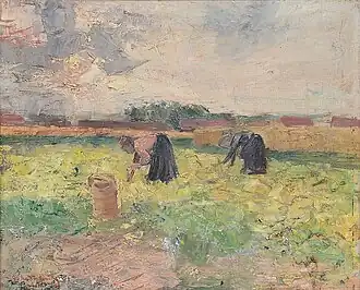 Récolte de pommes de terre, 1902Collection privée