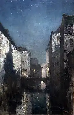 La Rue des chanteurs, 1884Musées royaux des beaux-arts