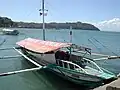 Un banka servant de ferry dans l'île de Guimaras.