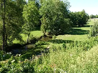 Le ruisseau de Saint-Lambert à Guincourt.