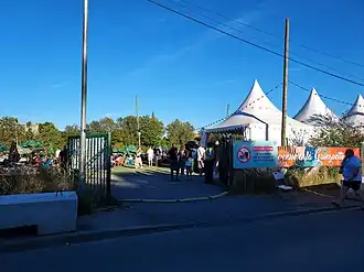 Une guinguette éphémère — la guinguette Marquette — à Saint-André-lez-Lille (2022).
