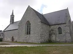 Vue prise du Sud-Est de la chapelle.