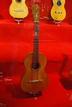 guitare de Torres (1862), Musée de la Musique, Barcelone.