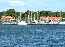 Le port de plaisance de Guldborg.
