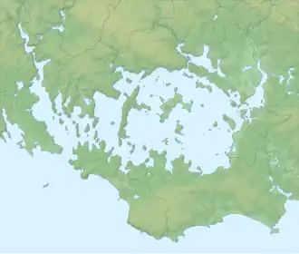 (Voir situation sur carte : golfe du Morbihan)