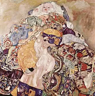 Gustav Klimt, Le Bébé, 1917-1918.